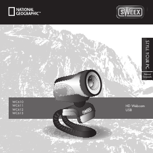 Manuale Sweex WC610 Webcam