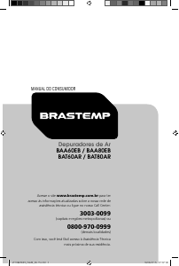 Manual Brastemp BAA80 Exaustor