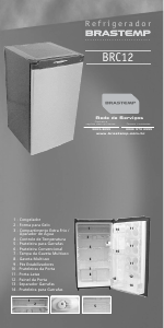 Manual Brastemp BRC12 Frigorífico
