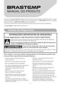 Manual Brastemp BRA08AE Frigorífico