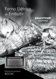 Manual Brastemp BOC90 Forno