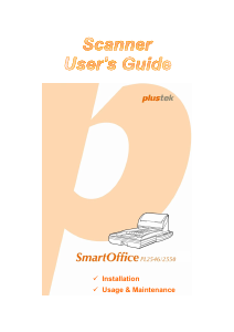 Bedienungsanleitung Plustek SmartOffice PL2546 Scanner