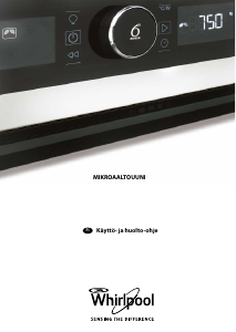 Käyttöohje Whirlpool AMW 507/IX Mikroaaltouuni