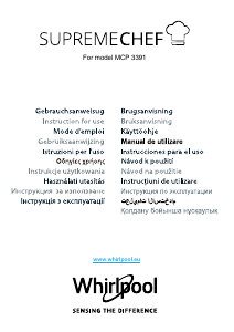 Mode d’emploi Whirlpool MWP 3391 SX Micro-onde