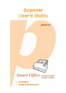Bedienungsanleitung Plustek SmartOffice PS406 Scanner