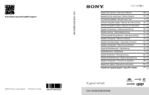 Mode d’emploi Sony Cyber-shot DSC-WX80 Appareil photo numérique