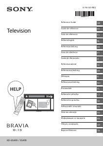 Mode d’emploi Sony Bravia KD-65AF8 Téléviseur OLED