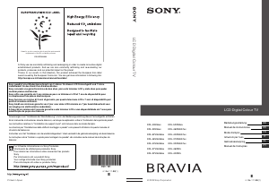 Bedienungsanleitung Sony Bravia KDL-37W5740 LCD fernseher