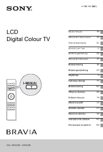 Manuale Sony Bravia KDL-40EX40B LCD televisore