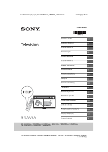 Käyttöohje Sony Bravia KD-43XE8396 Nestekidetelevisio