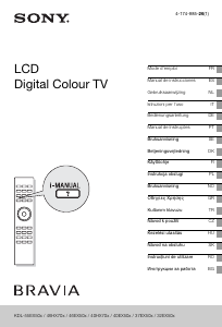 Manual Sony Bravia KDL-40HX701 Televizor LCD