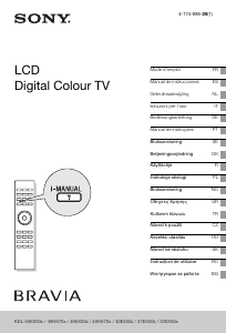 Használati útmutató Sony Bravia KDL-40HX701 LCD-televízió