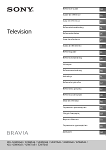 Руководство Sony Bravia KDL-50W705B ЖК телевизор