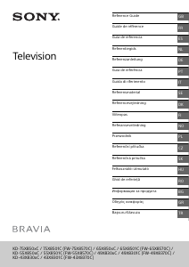 Mode d’emploi Sony Bravia KD-49X8308C Téléviseur LCD