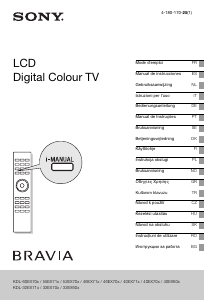 Manual Sony Bravia KDL-60EX700 Televisor LCD