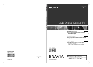 Manual Sony Bravia KDL-32S2820 Televisor LCD
