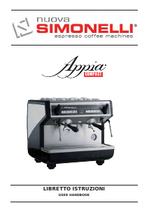 Handleiding Nuova Simonelli Appia Compact V Espresso-apparaat