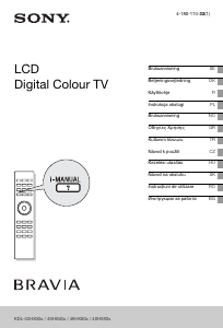 Brugsanvisning Sony Bravia KDL-40HX800 LCD TV