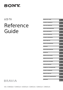 Manual Sony Bravia KDL-32W600A Televizor LCD