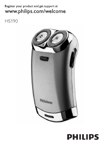 Bruksanvisning Philips HS190 Rakapparat