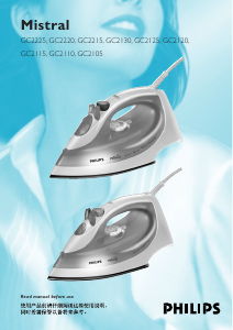 Manual Philips GC2125 Mistral Iron