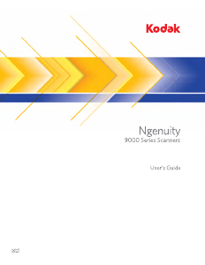 Bruksanvisning Kodak Ngenuity 9090DC Skanner