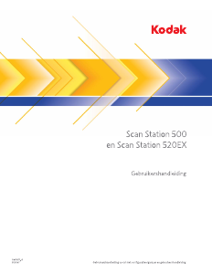 Handleiding Kodak Scan Station 500 Scanner