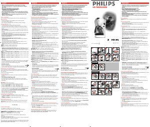 Manual Philips HD7606 Máquina de café