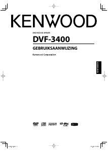 Handleiding Kenwood DVF-3400-S DVD speler