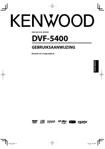 Handleiding Kenwood DVF-5400-S DVD speler