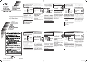 Manual de uso JVC HA-FR301 Auriculares