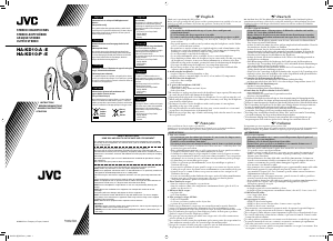 Manuale JVC HA-KD10-P-E Cuffie