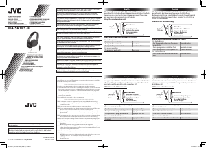 Bedienungsanleitung JVC HA-SR185-E Kopfhörer