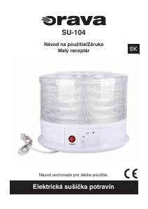Návod Orava SU-104 Sušička potravín