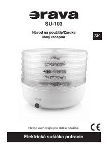Návod Orava SU-103 Sušička potravín