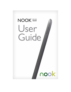 Handleiding Barnes and Noble NOOK HD E-reader