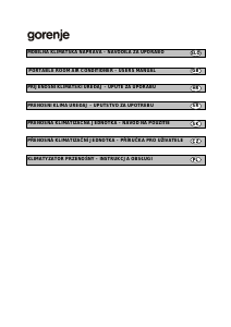 Manual Gorenje KAM26F0PHH Air Conditioner