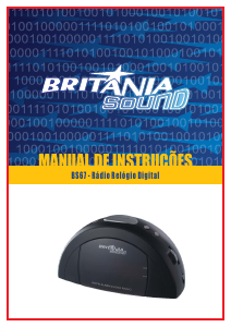 Manual Britania BS67 Rádio relógio