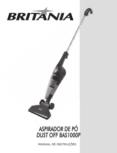 Manual Britania Dust Off BAS1000P Aspirador
