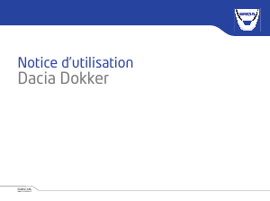 Mode d’emploi Dacia Dokker (2013)