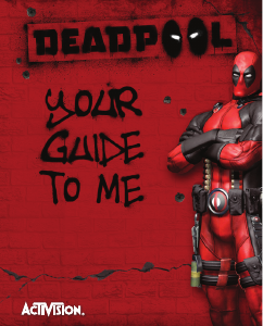 Handleiding Sony PlayStation 3 Deadpool Game