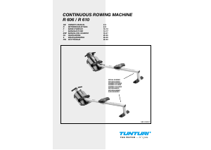 Handleiding Tunturi R610 Roeimachine