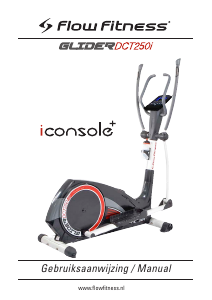 Bruksanvisning Flow Fitness Glider DCT250i Crosstrainer