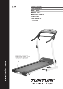 Handleiding Tunturi J3F Loopband