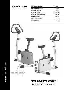 Handleiding Tunturi E340 Hometrainer