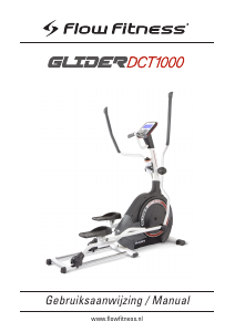 Bruksanvisning Flow Fitness Glider DCT1000 Crosstrainer
