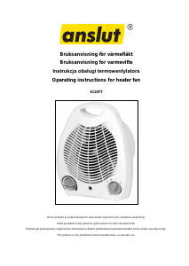 Handleiding Anslut 411-077 Kachel