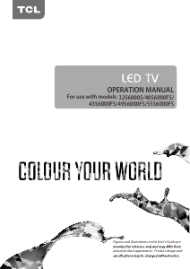 Manual TCL 40S6000FS LED Television