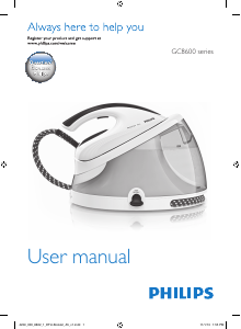 Manual Philips GC8630 PerfectCare Iron