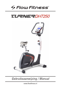 Manual Flow Fitness Turner DHT250 Exercise Bike